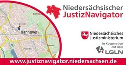 Logo Justiznavigator (zur Seite https://www.geobasisdaten.niedersachsen.de/mj/)